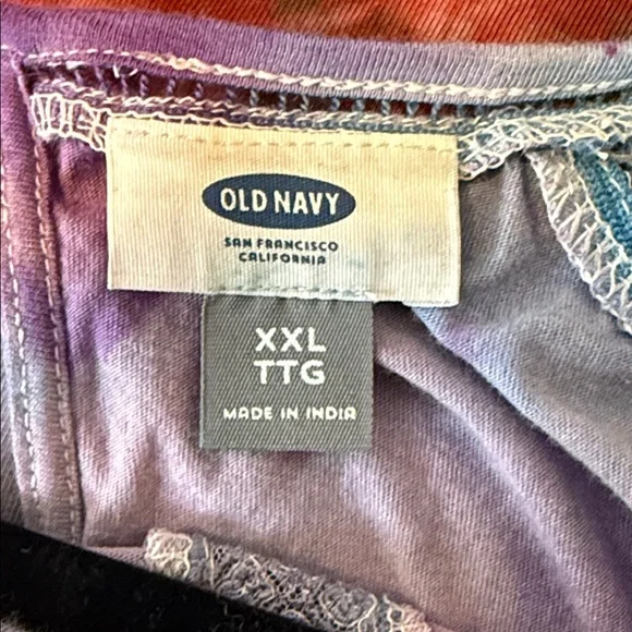 Tie-Dye Women's Top - Picture 7 of 8